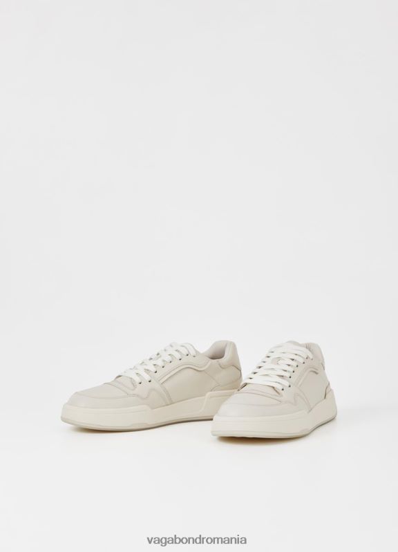 încălţăminte piele albă bărbați 60R6B268 Vagabond adidași cedric