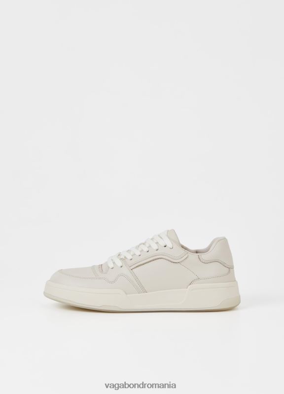 încălţăminte piele albă bărbați 60R6B268 Vagabond adidași cedric