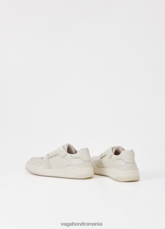 încălţăminte piele albă bărbați 60R6B268 Vagabond adidași cedric