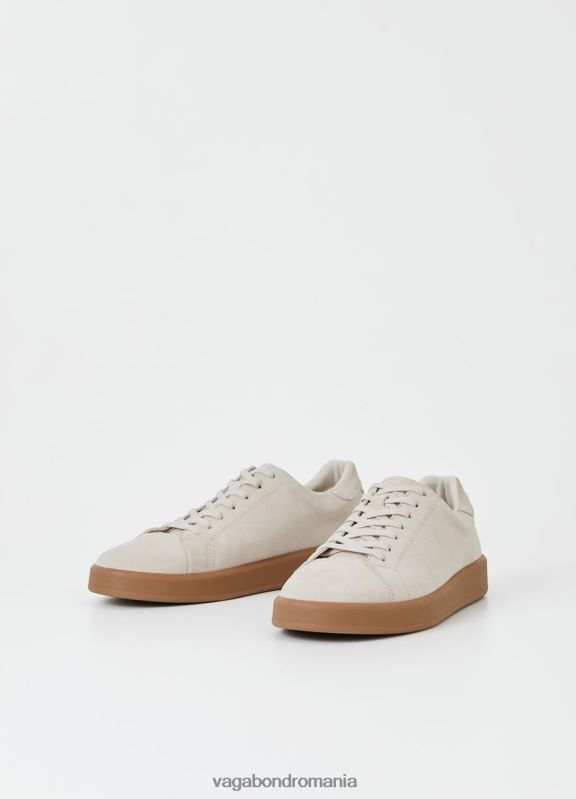 încălţăminte piele intoarsa alba bărbați 60R6B272 Vagabond adidasi teo