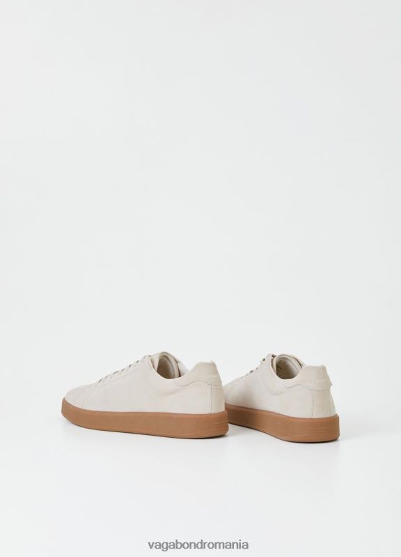 încălţăminte piele intoarsa alba bărbați 60R6B272 Vagabond adidasi teo