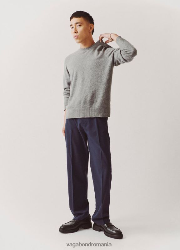 încălţăminte piele neagra bărbați 60R6B275 Vagabond mocasnic johnny 2.0