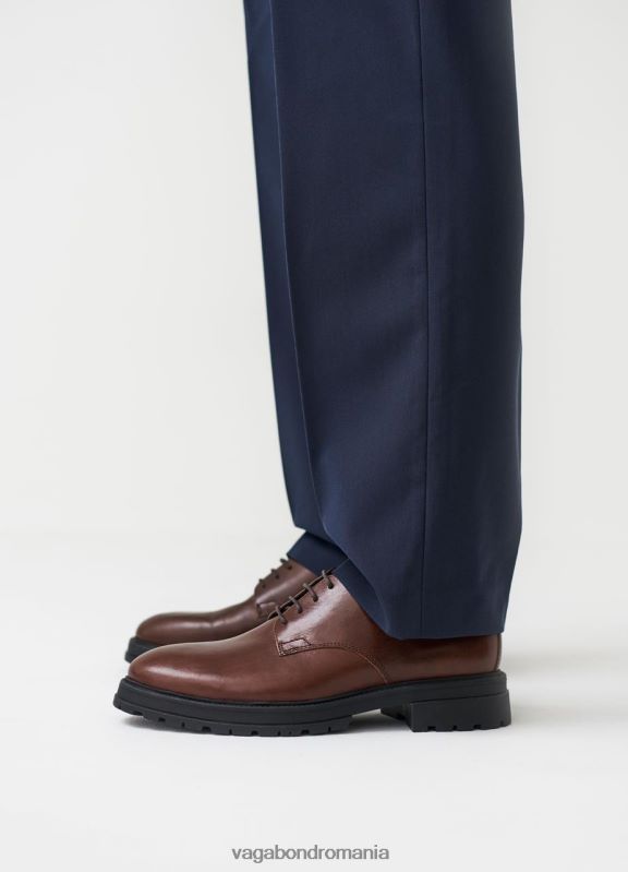 încălţăminte piele maro bărbați 60R6B289 Vagabond pantofi johnny 2.0