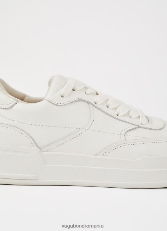 încălţăminte piele albă femei 60R6B166 Vagabond adidași selena