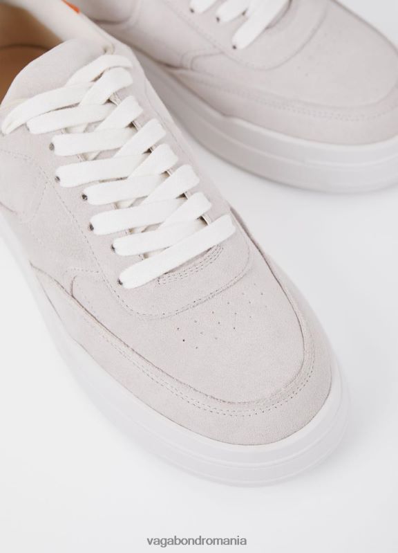 încălţăminte piele intoarsa alb murdar/pieptene femei 60R6B167 Vagabond adidași selena