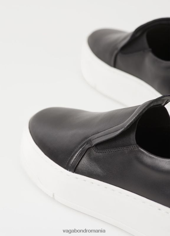 încălţăminte piele neagra femei 60R6B174 Vagabond adidasi judy