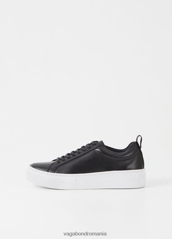 încălţăminte piele neagra femei 60R6B187 Vagabond adidași cu platformă zoe