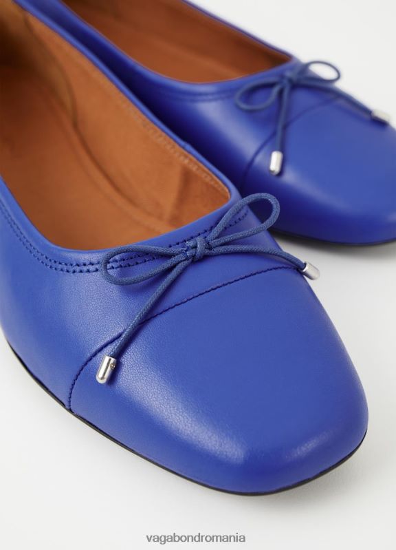 încălţăminte piele albastră femei 60R6B10 Vagabond pantofi jolin