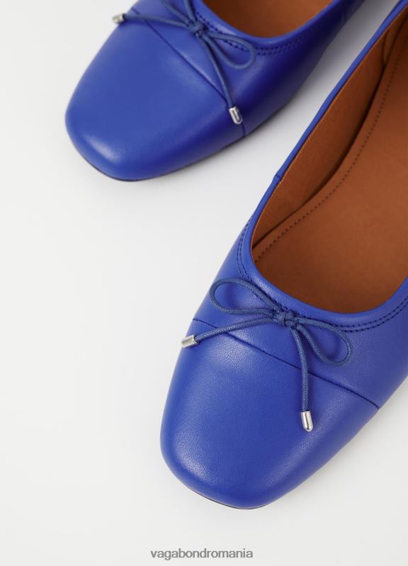 încălţăminte piele albastră femei 60R6B10 Vagabond pantofi jolin