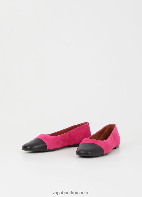 încălţăminte piele intoarsa/piele roz femei 60R6B5 Vagabond pantofi jolin