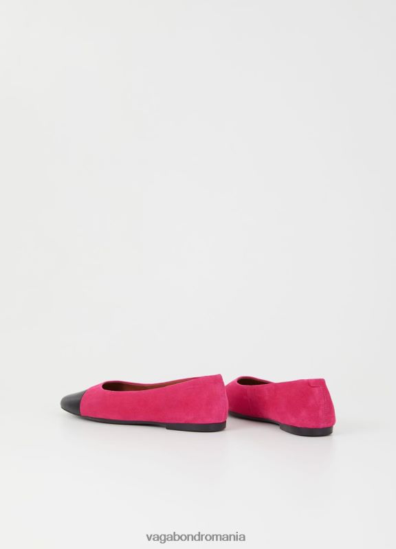 încălţăminte piele intoarsa/piele roz femei 60R6B5 Vagabond pantofi jolin