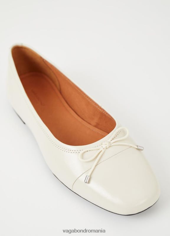 încălţăminte piele lacuită albă femei 60R6B8 Vagabond pantofi jolin