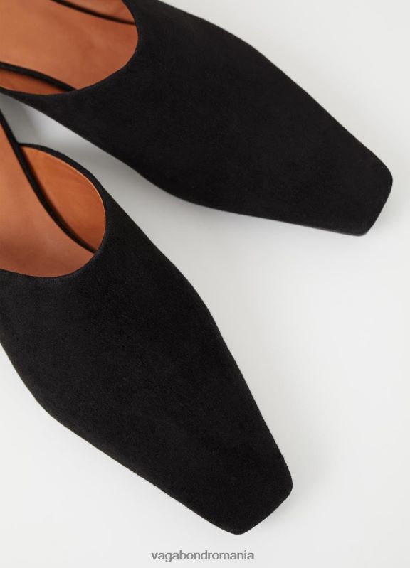încălţăminte piele intoarsa neagra femei 60R6B118 Vagabond wioletta mules