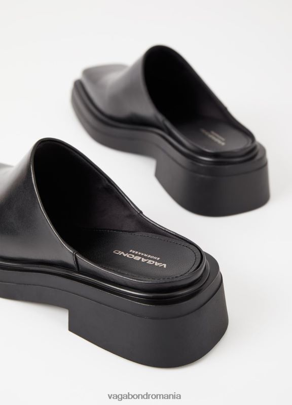 încălţăminte piele neagra femei 60R6B122 Vagabond eyra mules