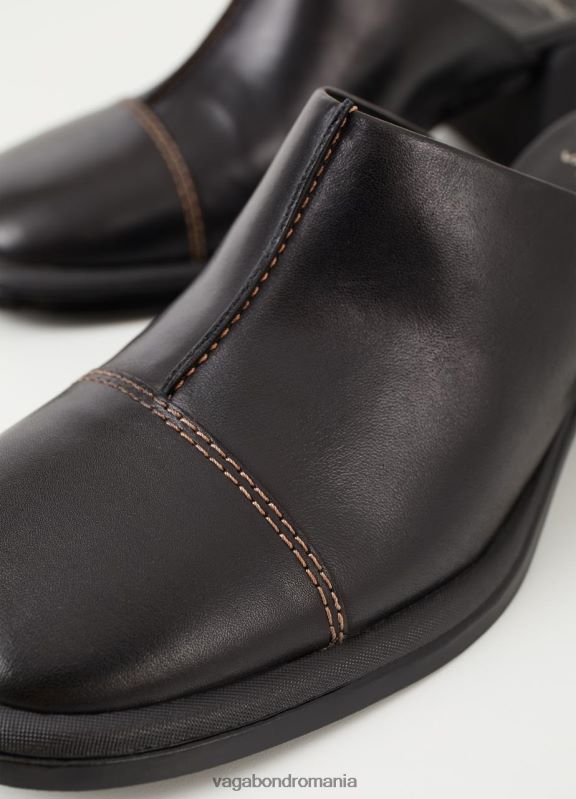încălţăminte piele neagra femei 60R6B123 Vagabond ansie mules