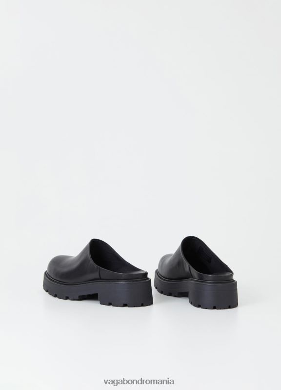 încălţăminte piele neagra femei 60R6B128 Vagabond catâri cosmo 2.0