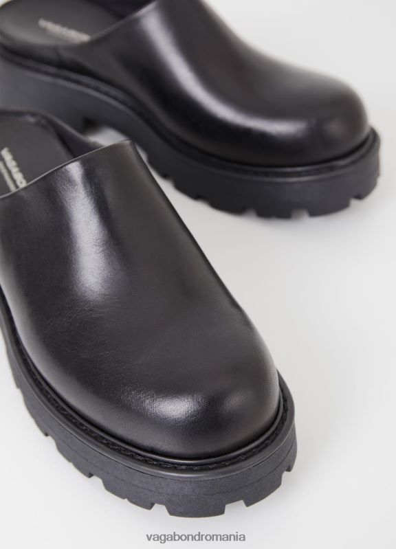 încălţăminte piele neagra femei 60R6B128 Vagabond catâri cosmo 2.0