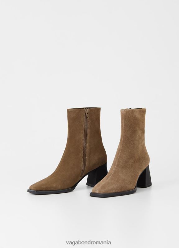 încălţăminte piele intoarsa maro femei 60R6B219 Vagabond cizme hedda