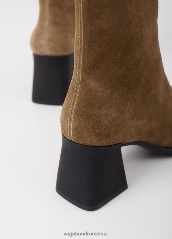 încălţăminte piele intoarsa maro femei 60R6B219 Vagabond cizme hedda