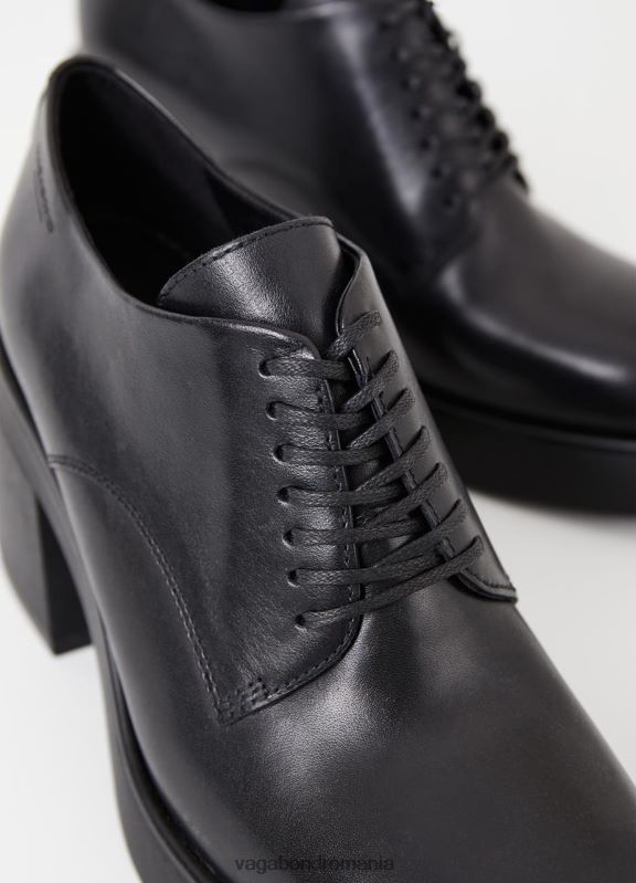 încălţăminte piele neagra femei 60R6B195 Vagabond pantofi Brooke