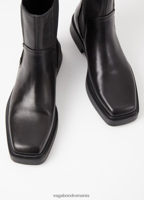 încălţăminte piele neagra femei 60R6B203 Vagabond cizme jillian
