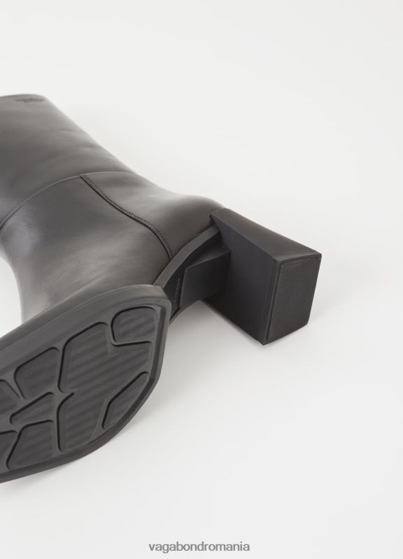 încălţăminte piele neagra femei 60R6B216 Vagabond cizme edwina