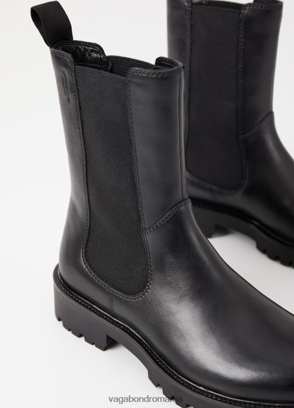 încălţăminte piele neagra femei 60R6B227 Vagabond cizme kenova