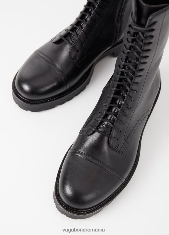 încălţăminte piele neagra femei 60R6B232 Vagabond cizme kenova