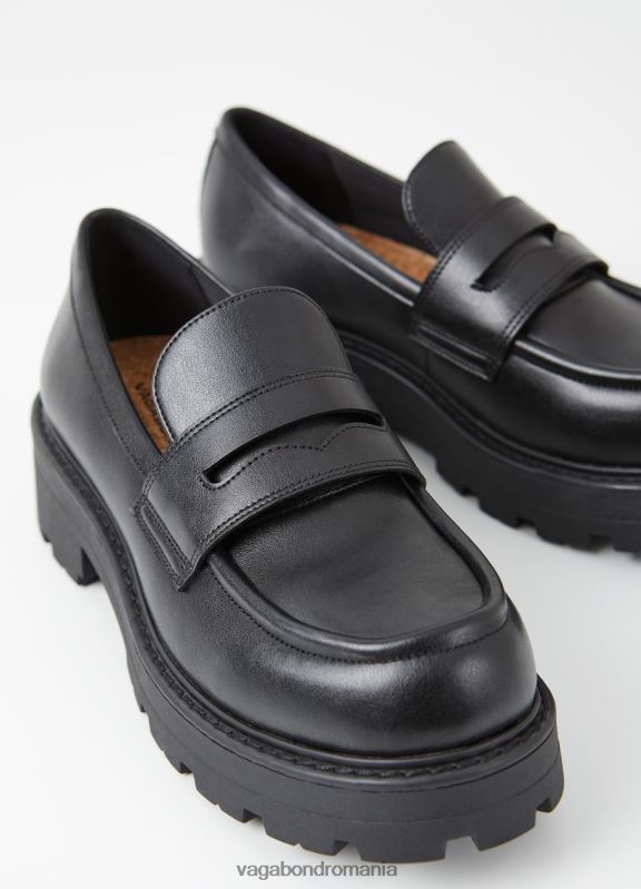 încălţăminte imitatie de piele neagra femei 60R6B151 Vagabond mocasnic cosmo 2.0