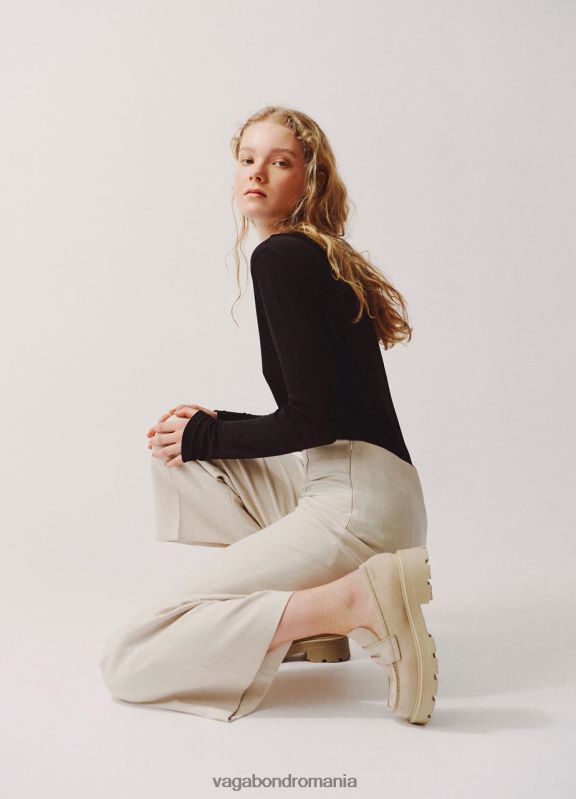 încălţăminte nubuc bej femei 60R6B162 Vagabond mocasnic cosmo 2.0