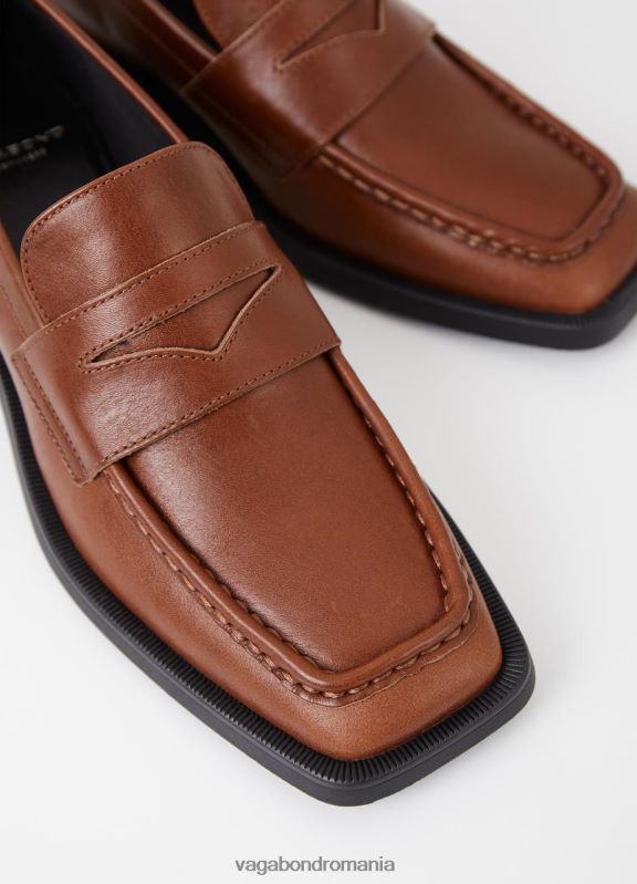 încălţăminte piele maro femei 60R6B141 Vagabond mocasnic blanca