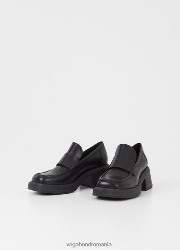 încălţăminte piele neagra femei 60R6B153 Vagabond dorah loafer
