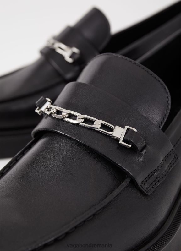 încălţăminte piele neagra femei 60R6B160 Vagabond mocasnic jillian