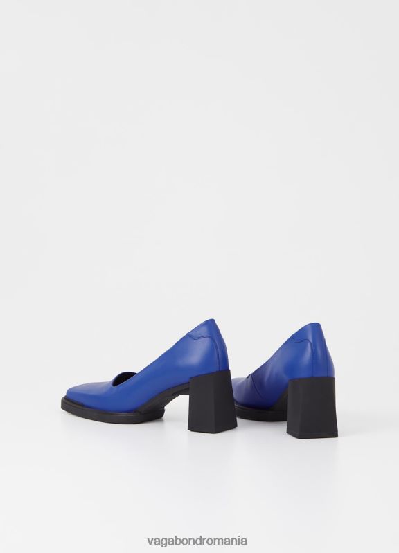 încălţăminte piele albastră femei 60R6B109 Vagabond pompe edwina