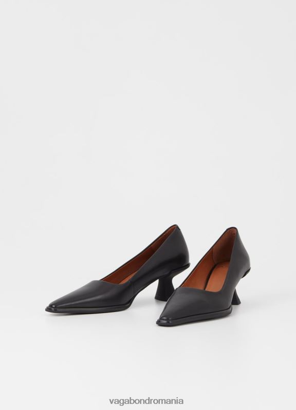 încălţăminte piele neagra femei 60R6B104 Vagabond tilly pompe