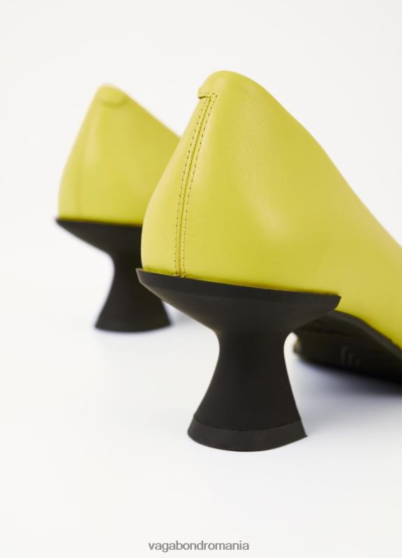 încălţăminte piele verde deschis femei 60R6B105 Vagabond tilly pompe