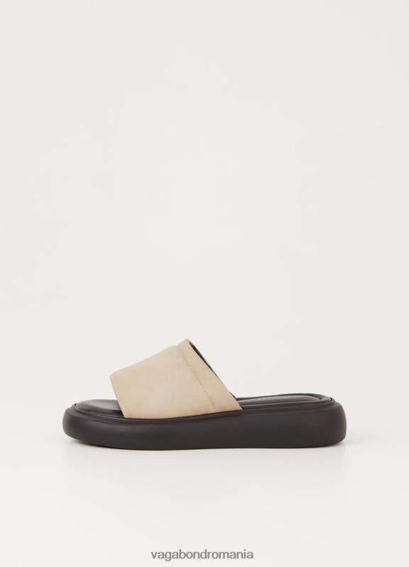 încălţăminte nubuc bej femei 60R6B57 Vagabond sandale blenda