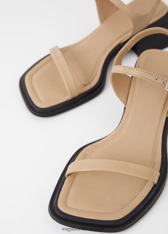 încălţăminte piele bej femei 60R6B59 Vagabond sandale ines