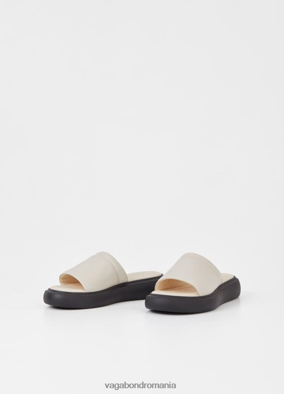 încălţăminte piele de culoare albă femei 60R6B24 Vagabond sandale blenda