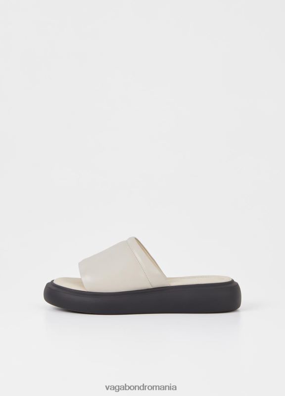 încălţăminte piele de culoare albă femei 60R6B24 Vagabond sandale blenda