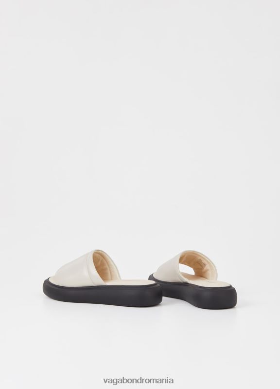 încălţăminte piele de culoare albă femei 60R6B24 Vagabond sandale blenda