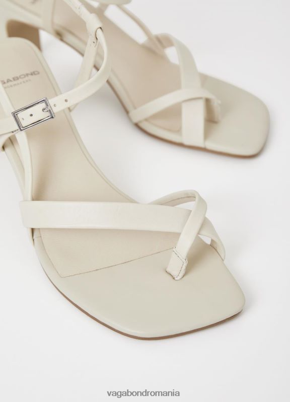 încălţăminte piele de culoare albă femei 60R6B52 Vagabond sandale luisa