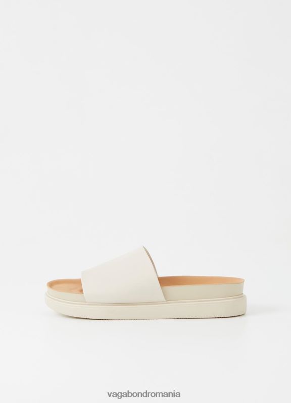 încălţăminte piele de culoare albă femei 60R6B81 Vagabond sandale erin