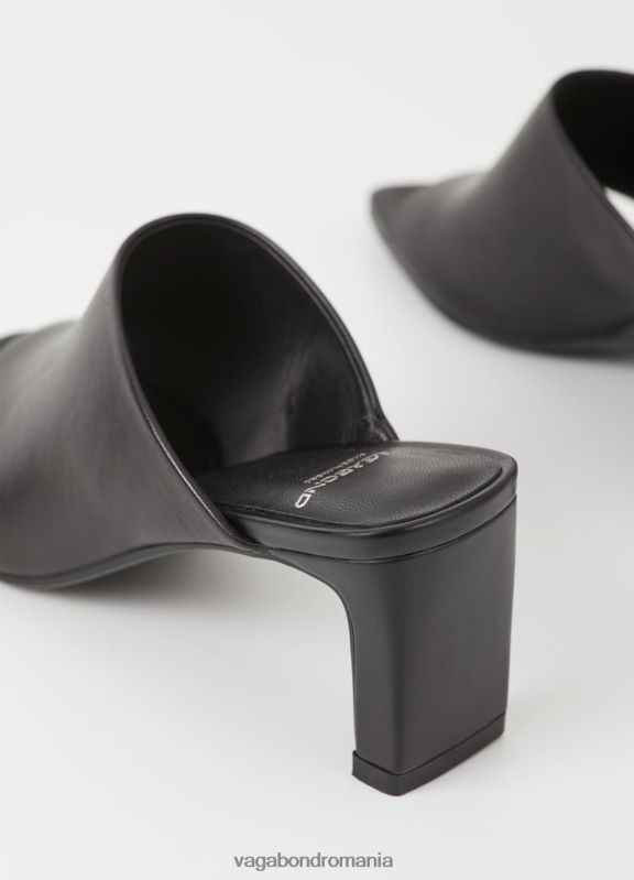 încălţăminte piele neagra femei 60R6B77 Vagabond sandale luisa