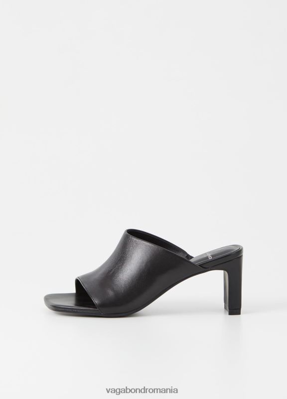 încălţăminte piele neagra femei 60R6B77 Vagabond sandale luisa