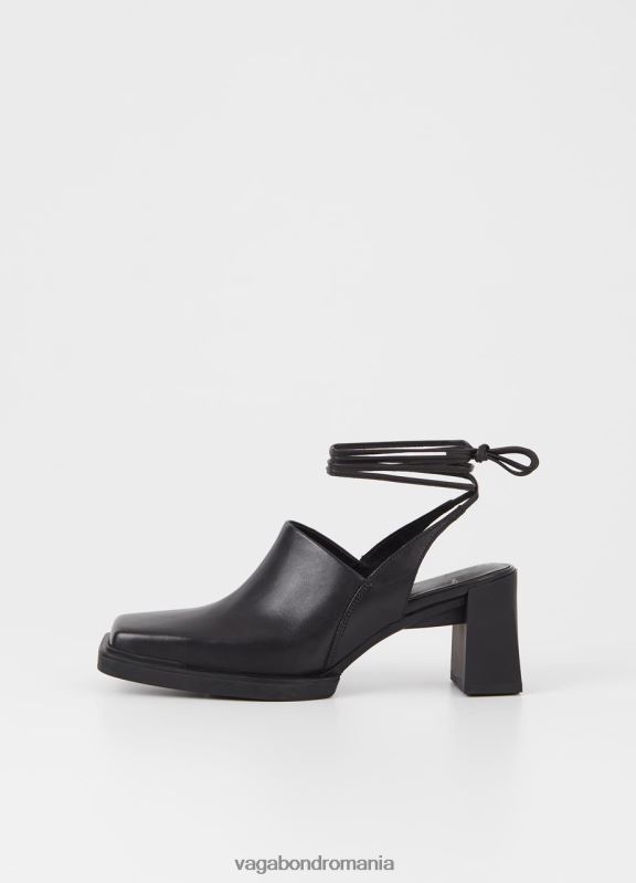 încălţăminte piele neagra femei 60R6B89 Vagabond sandale edwina