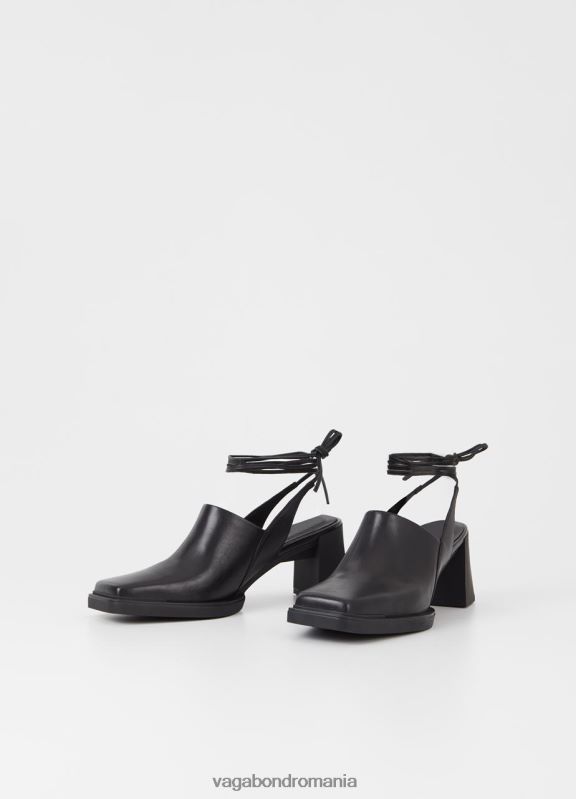 încălţăminte piele neagra femei 60R6B89 Vagabond sandale edwina