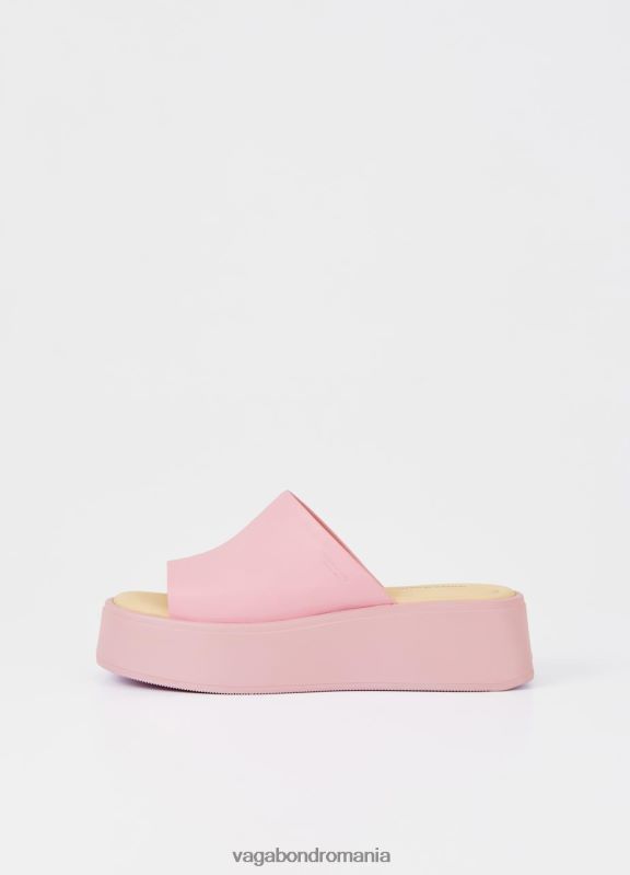 încălţăminte piele roz femei 60R6B65 Vagabond sandale Courtney